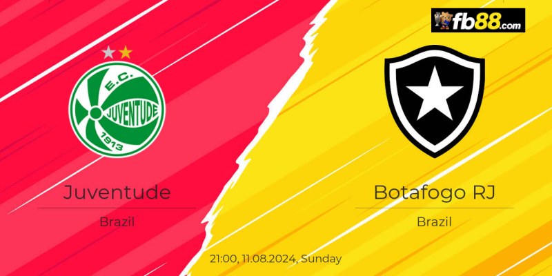 Soi kèo Juventude vs Botafogo 21h00 ngày 11/08/2024 – VĐQG Brazil